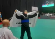 Riski Enjel Sumbang Emas Perdana untuk Lampung Usai Tumbangkan Pesilat Bali di PON 2025