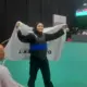 Riski Enjel Sumbang Emas Perdana untuk Lampung Usai Tumbangkan Pesilat Bali di PON 2025