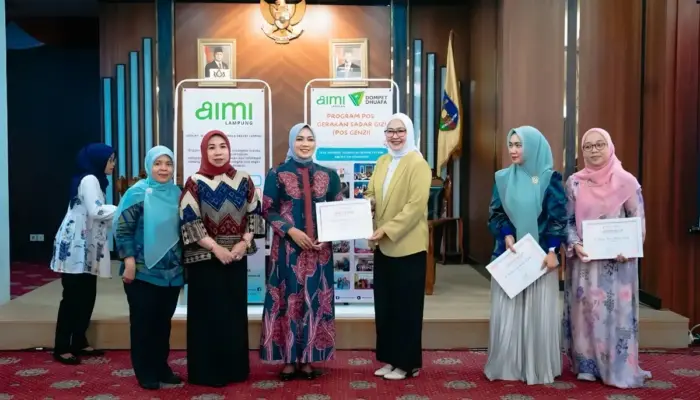 Sedekade AIMI Lampung, Ketua TP PKK Dorong Optimalisasi Tumbuh Kembang Anak Lewat ASI dan Gizi Seimbang