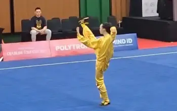 Selisih Tipis, Tim Wushu Lampung Gagal Amankan Dua Perunggu di PON Beladiri 2025