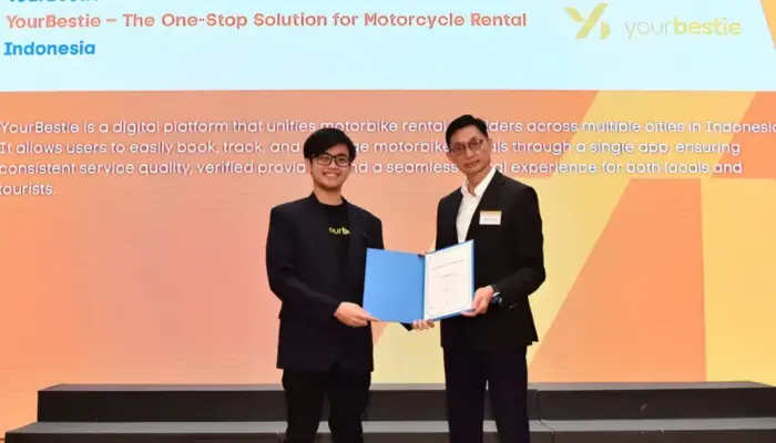 Startup Indonesia, YourBestie, Raih Penghargaan Asia Smart Innovation Awards 2025 di Hong Kong