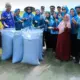 Sukseskan Program Ketahanan Pangan, Ketua TP PKK Tulang Bawang Turun Langsung ke Panen Padi