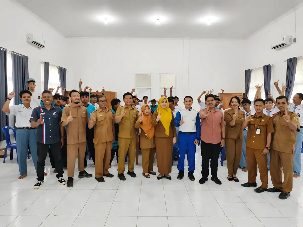 TDM Lampung Ajak Pelajar SMKN 1 Trimurjo Pahami Pentingnya Keselamatan Berkendara