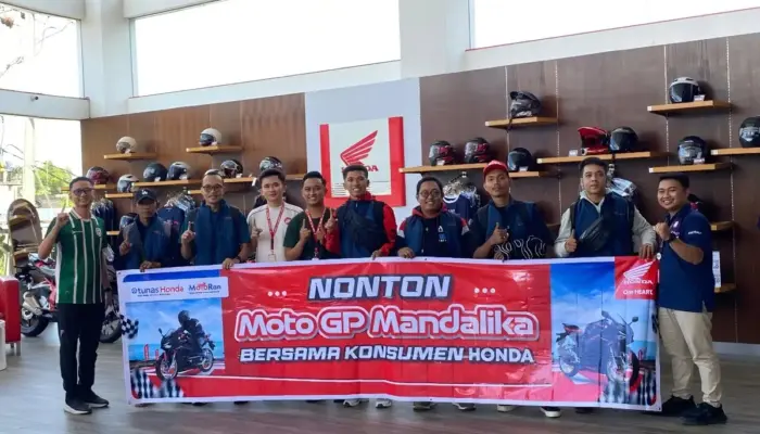 TDM Lampung Ajak Enam Konsumen Setia Saksikan Langsung MotoGP Mandalika 2025