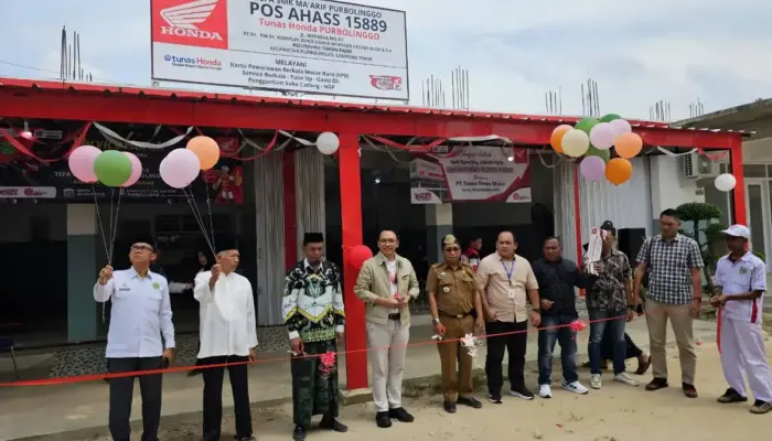 TDM Buka Pos AHASS Tefa Perdana di Lampung Timur, Berlokasi di SMK Maarif Purbolinggo