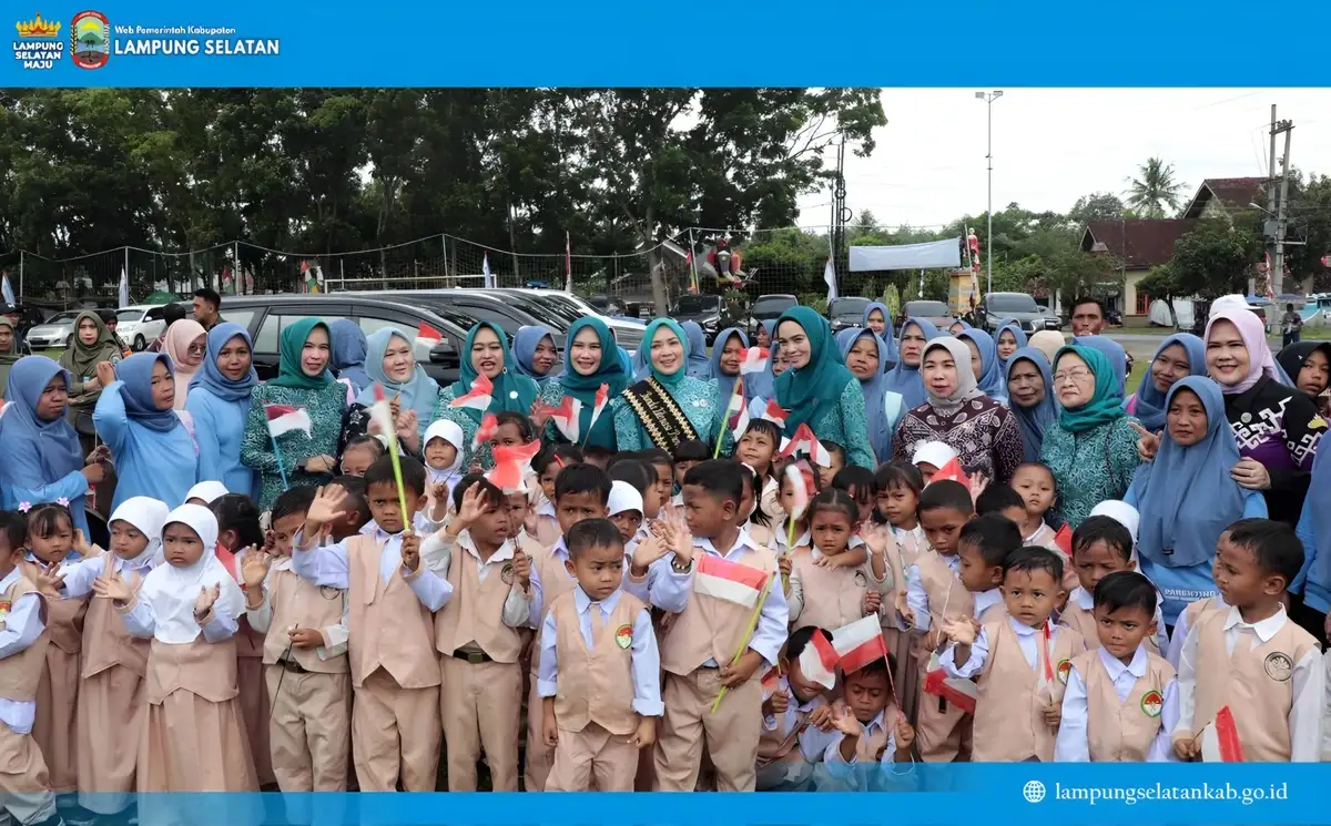 TP PKK Lampung Tetapkan Desa di Jati Agung sebagai Desa Tapis Unggulan