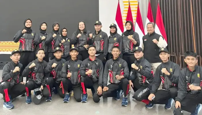 Taekwondo Lampung Kirim 14 Atlet ke PON Beladiri 2025, Siap Tampil Maksimal di Kudus