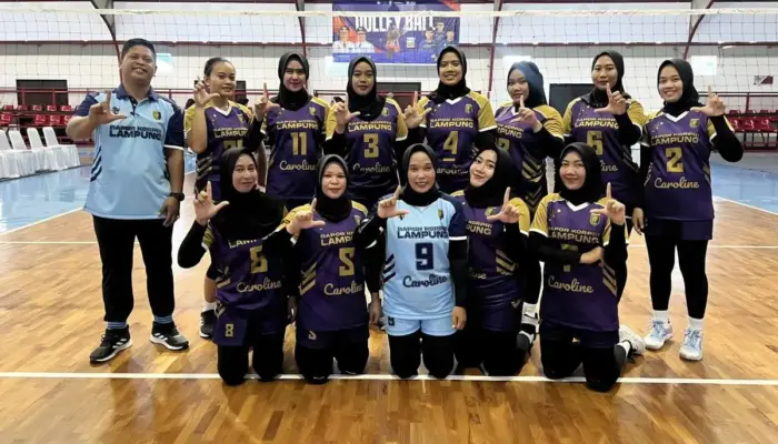 Sejarah Baru! Tim Voli Putri Bapor Korpri Lampung Melaju ke Final PORNAS KORPRI XVII