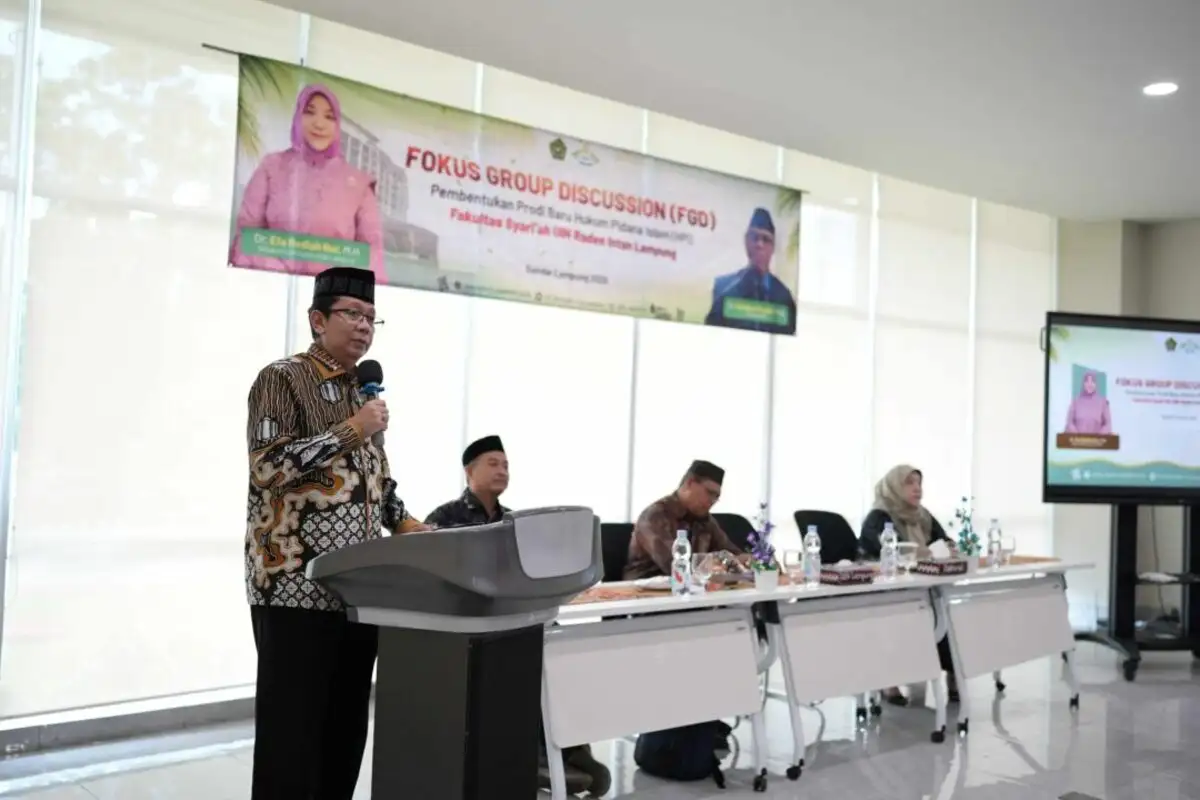 UIN Raden Intan Lampung Gandeng Stakeholder untuk Kembangkan Prodi Hukum Pidana Islam
