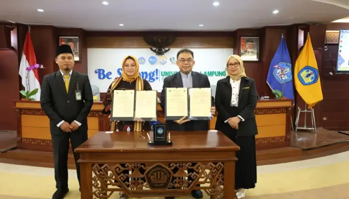 Unila dan UNM Makassar Jalin Kerja Sama Perkuat Kelembagaan dan Tata Kelola Universitas