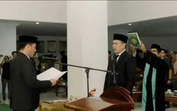 Usai Dilantik Jadi Sekda Pesisir Barat, Tedi Zadmiko Tegaskan Komitmen Layani Masyarakat