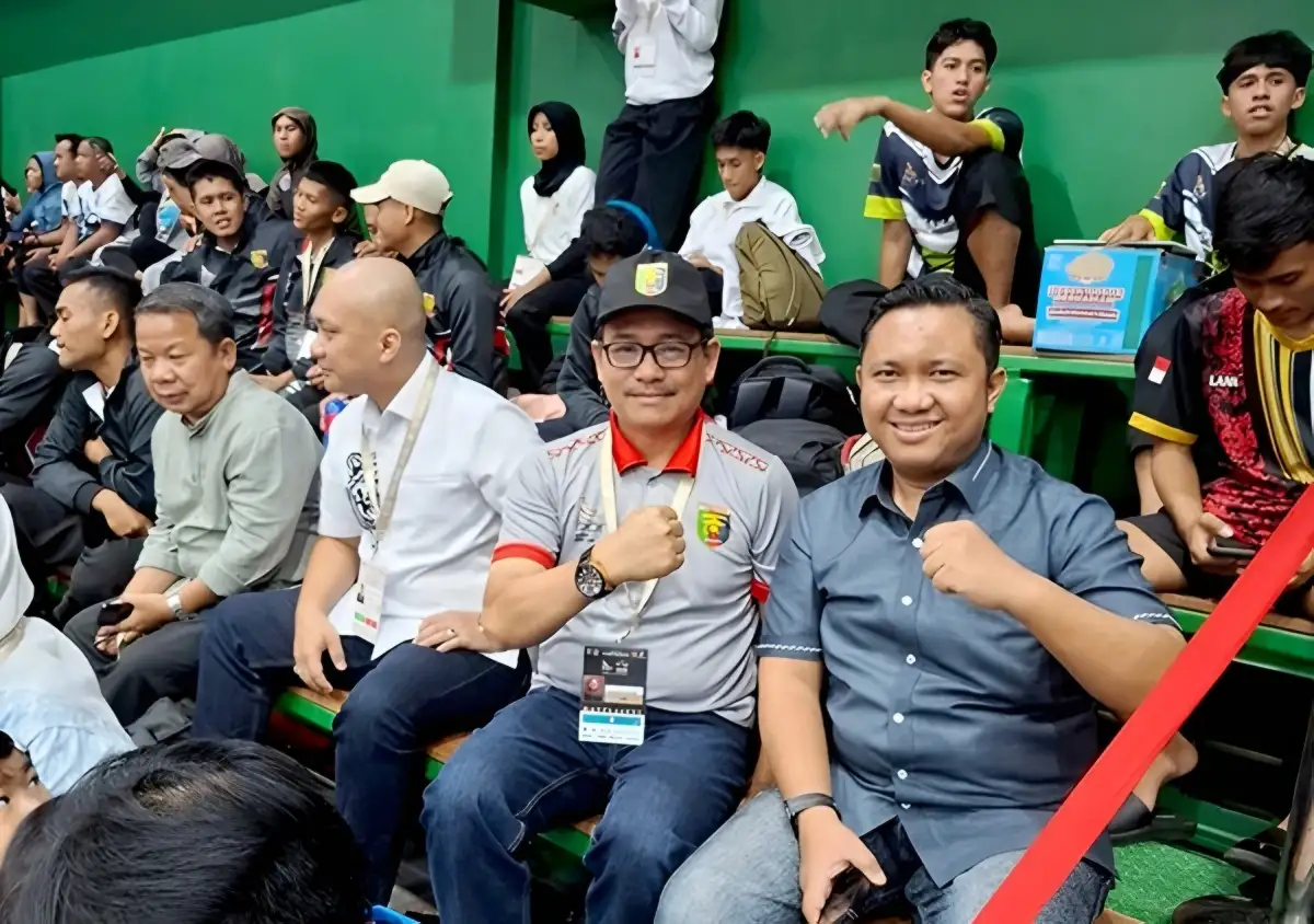 Wabup Pesawaran Datangi Kudus, Beri Dukungan Langsung untuk Pesilat Lampung di PON Beladiri 2025