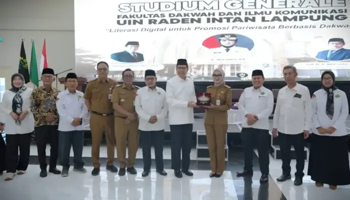 Wagub Jihan Ajak Mahasiswa UIN Raden Intan Lampung Kembangkan Pariwisata Lewat Konten Dakwah Digital