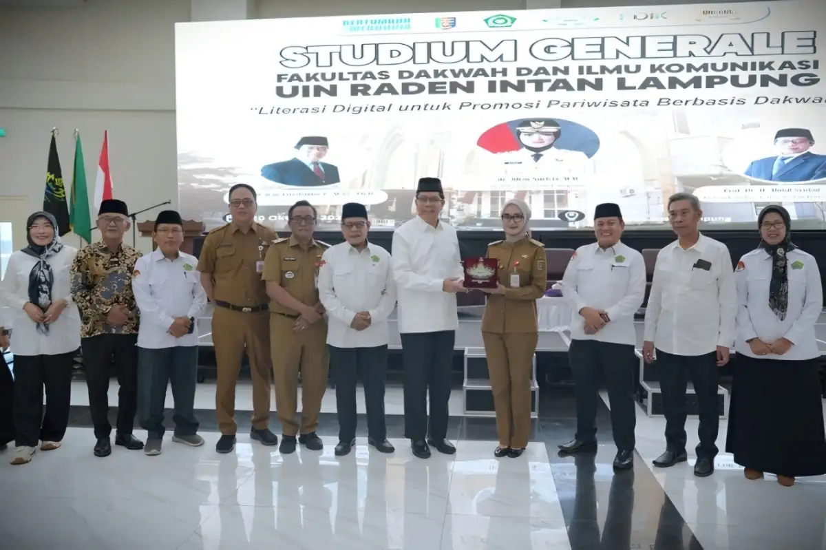 Wagub Jihan Ajak Mahasiswa UIN Raden Intan Lampung Promosikan Pariwisata Lewat Konten Dakwah
