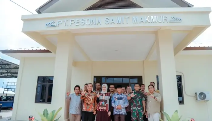 Wagub Jihan Resmikan Pabrik Sawit PT Pesona Sawit Makmur di Lampung Timur, Dorong Serap Tenaga Kerja dan Hilirisasi Industri