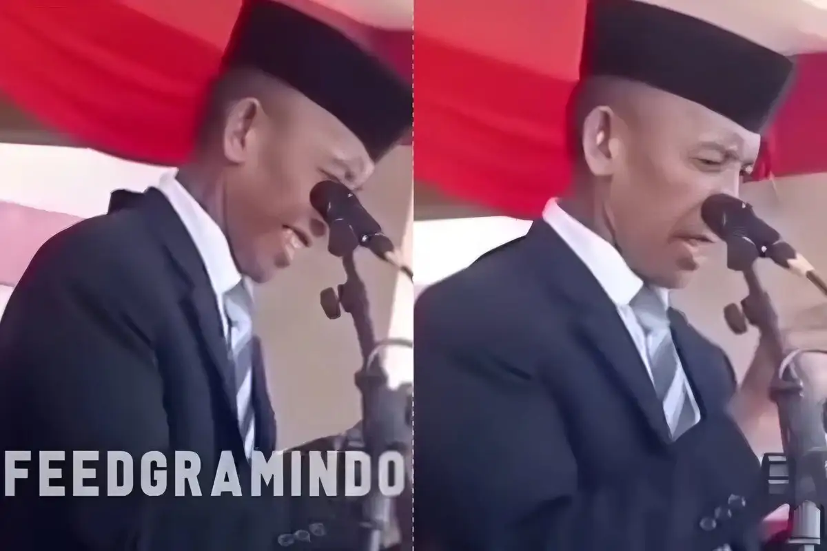 Wakil Ketua DPRD Pasangkayu Gagap Membaca UUD 1945, Netizen: Memalukan!