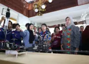 Wamen Dikti Saintek Prof. Stella Kagum Inovasi dan Riset Mahasiswa Unila