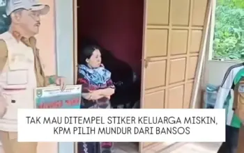 Warga Penerima Bansos di Kepahiang Mengundurkan Diri Karena Tembok Rumah Dipasang Stiker "Keluarga Miskin" 4 Warga Penerima Bansos Mengundurkan Diri Usai Rumahnya Ditempeli Stiker "Keluarga Miskin”