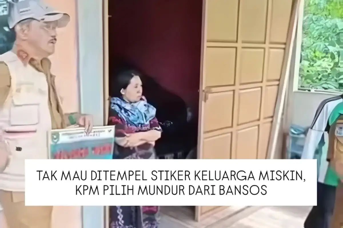 Warga Penerima Bansos di Kepahiang Mengundurkan Diri Karena Tembok Rumah Dipasang Stiker "Keluarga Miskin" 1 Warga Penerima Bansos Mengundurkan Diri Usai Rumahnya Ditempeli Stiker "Keluarga Miskin”