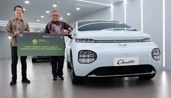 Wuling Cloud EV Jadi Kendaraan Resmi Para Delegasi di ISF 2025