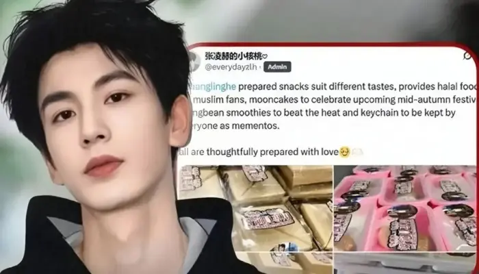 Zhang Linghe Tuai Pujian, Siapkan 1.600 Kotak Makan Termasuk 400 Halal untuk Fans Muslim