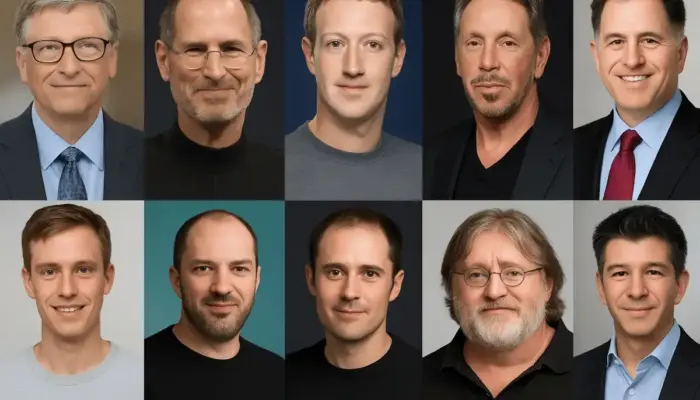 10 Bos Teknologi Dunia yang Drop Out dari Kampus tapi Sukses Jadi Miliarder