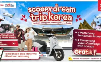 Akhir Tahun Makin Stylish, Beli Honda Scoopy di TDM Lampung Bisa Bawa Kamu Liburan Gratis ke Korea