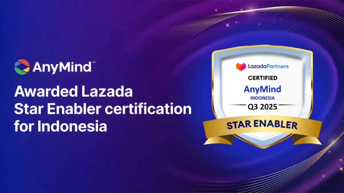 AnyMind Group Raih Pengakuan sebagai Lazada Star Enabler di Pasar Indonesia