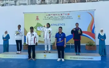 Atlet Pringsewu Sabet Emas di Ajang Pelajar Asia Tenggara ASG 2025
