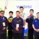 Atlet Wushu Lampung, Gavriel, Sabet Emas di ASEAN School Games 2025 Brunei