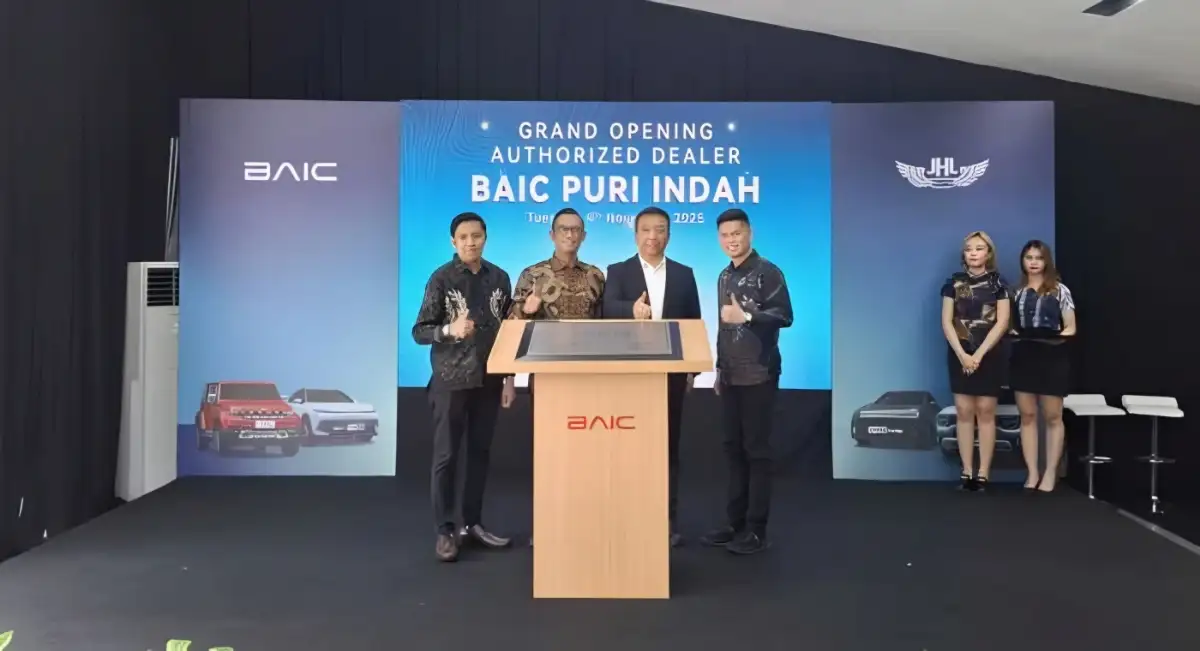 BAIC Resmikan Diler ke-15 di Jakarta Barat, Hadirkan Promo Menarik dan Hadiah Langsung