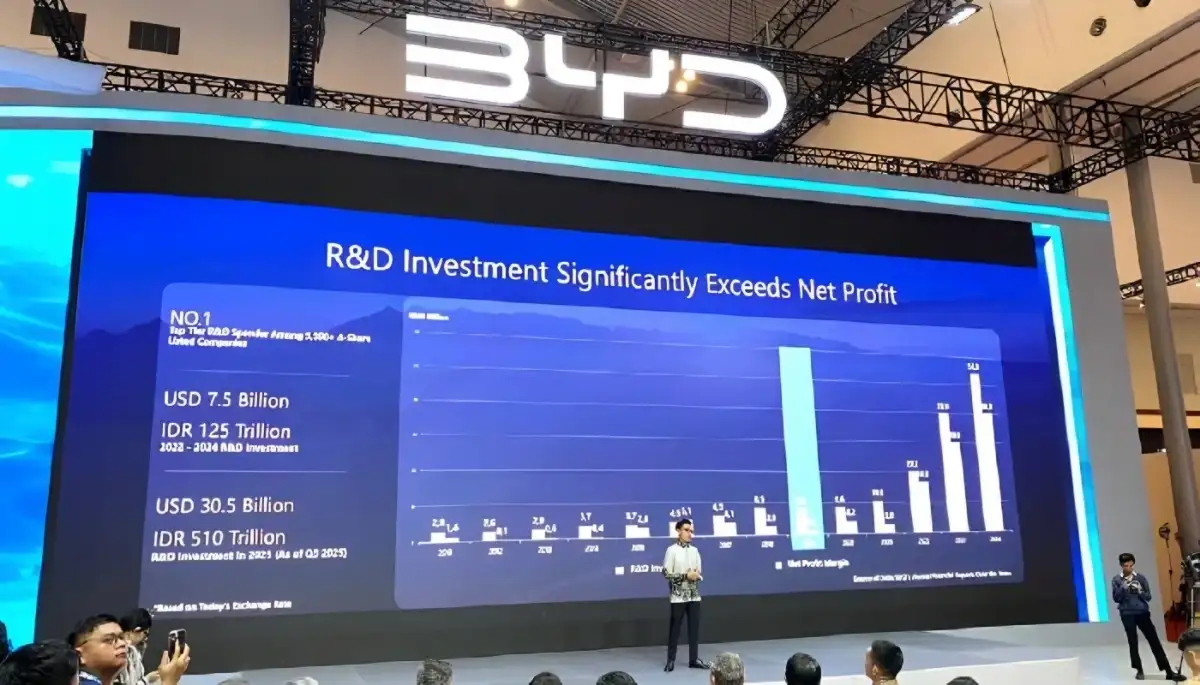 BYD Tampil di GJAW 2025, Klaim Kuasai 54 Persen Pangsa Pasar