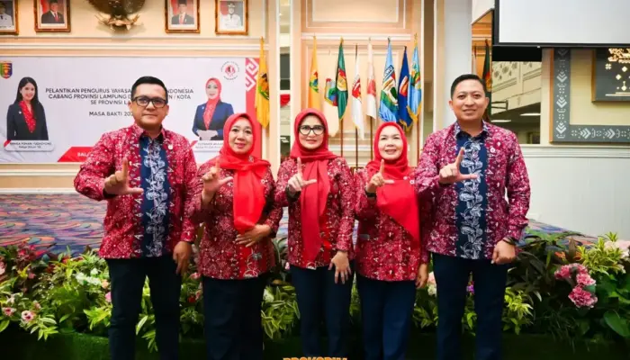 Bupati Nanda Indira Resmi Dilantik sebagai Ketua YJI Pesawaran, Dorong Gerakan Hidup Sehat di Masyarakat