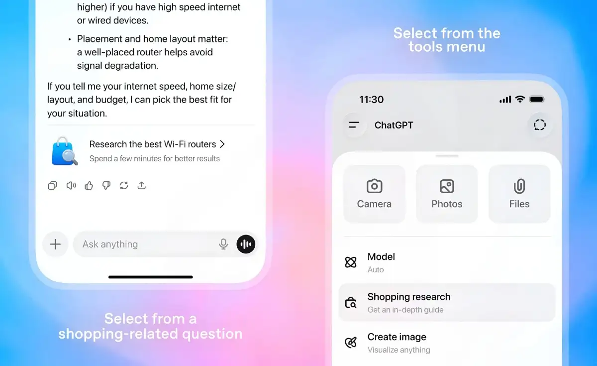 ChatGPT Perkenalkan “Shopping Research”, Fitur Baru untuk Temukan Produk Tepat