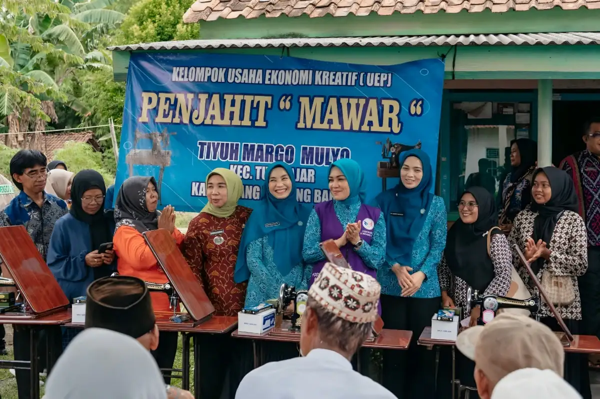 Desa Margo Mulyo Tubaba Resmi Jadi Desa Tapis, TP PKK Lampung Dorong Model Pemberdayaan Keluarga