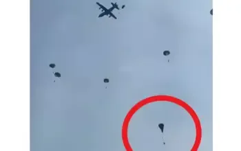 Detik-Detik Mencekam! Parasut Prajurit TNI Gagal Mengembang Saat Latihan di Morowali