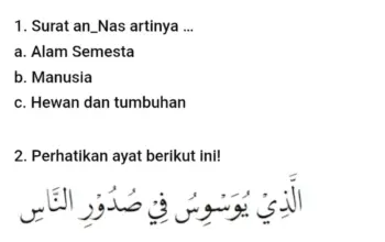 Download Soal SAS Kelas 2 Semester 1 Kurikulum Merdeka 2025 Lengkap Semua Mapel dan Kunci Jawaban Word