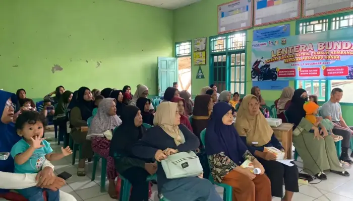 TDM Lampung Gelar Program “Lentera Bunda” Bersama Posyandu untuk Dukung Pencegahan Stunting