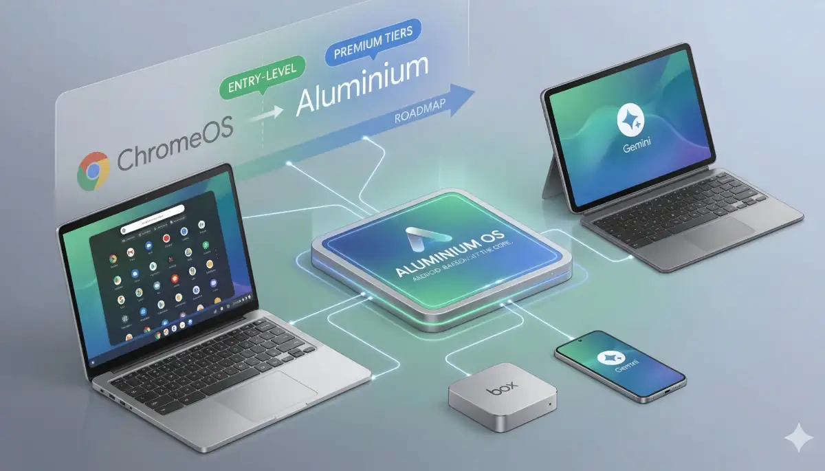 Google Garap Aluminium OS, Perpaduan ChromeOS dan Android untuk Laptop Generasi Baru