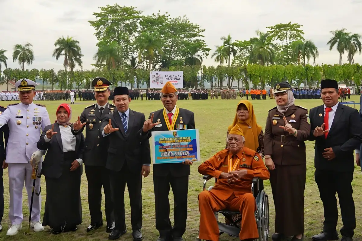 Hari Pahlawan, Pemprov Lampung Ajak Warga Teruskan Api Perjuangan Bangsa