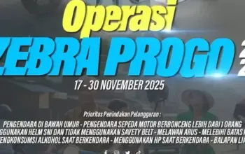 Operasi Zebra Progo 2025 di DIY Resmi Dimulai, Pengendara Diminta Lebih Tertib Berlalu Lintas 3 Hendak Liburan ke Jogja? Operasi Zebra Progo 2025 Masih Berjalan hingga 30 November