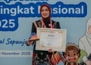 Bunda PAUD Lampung Raih Penghargaan Nasional Berkat Program Wajib Belajar Prasekolah