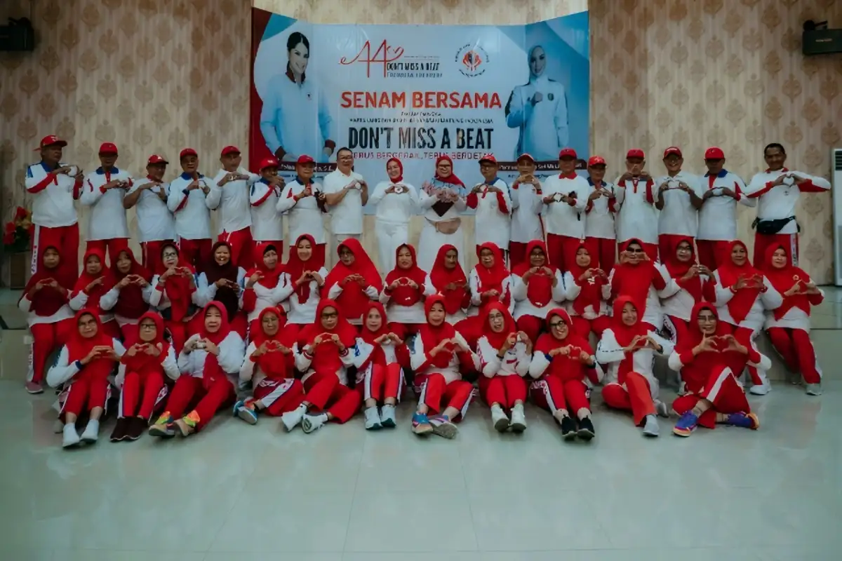 Istri Gubernur Lampung Ajak Masyarakat Cegah Penyakit Jantung dengan Gaya Hidup Sehat