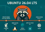 Ubuntu 26.04 LTS “Resolute Raccoon” Siap Meluncur April 2026, Ini Jadwal Lengkap dan Bocoran Fiturnya 13 Jadwal Rilis Ubuntu 26.04 LTS Resmi Diumumkan, Ini Tanggal Peluncurannya