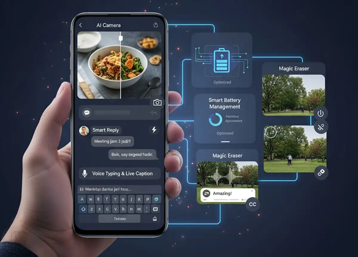 Jarang Disadari! Ini 5 Fitur AI Gratis di HP yang Sangat Bermanfaat