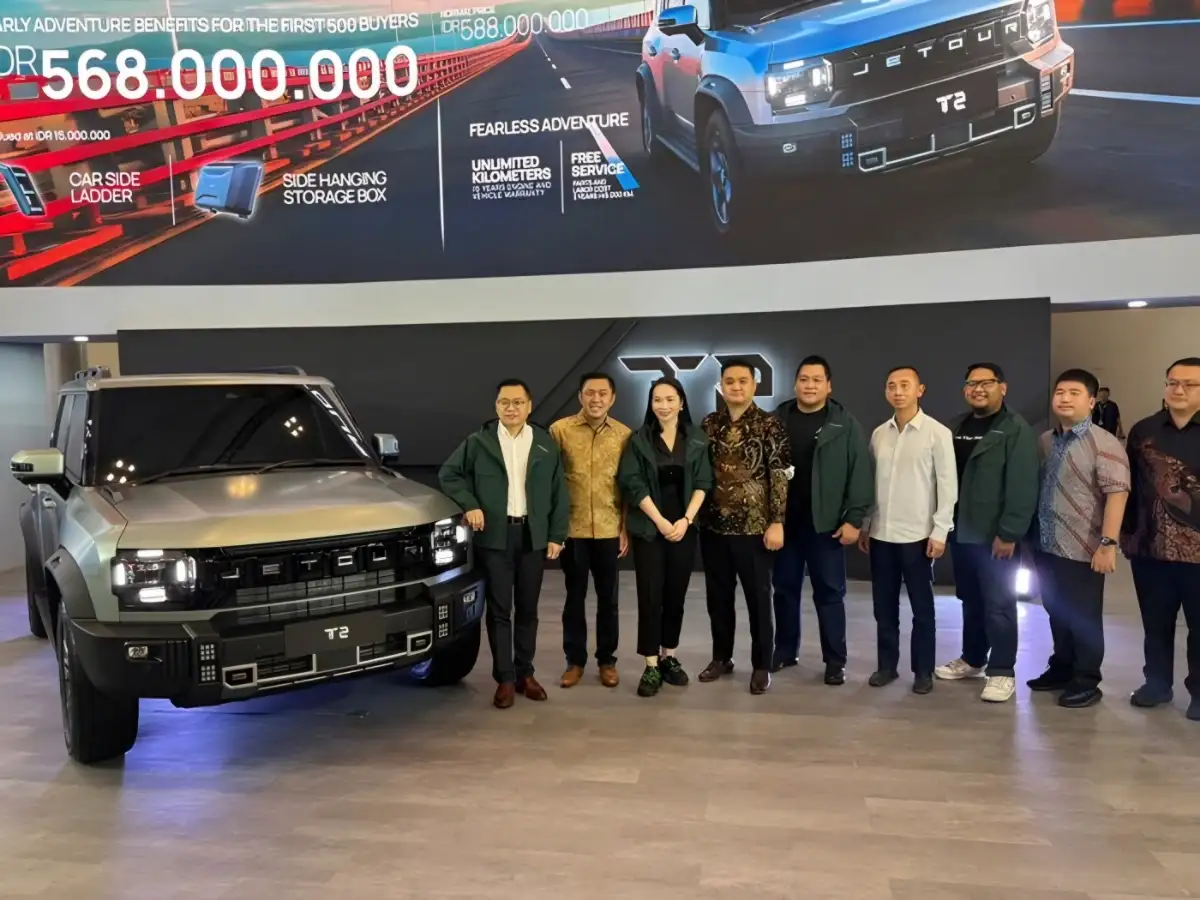 Jetour T2 Resmi Meluncur di GJAW 2025, Harga Khusus Rp560 Jutaan untuk 500 Pemesan Pertama