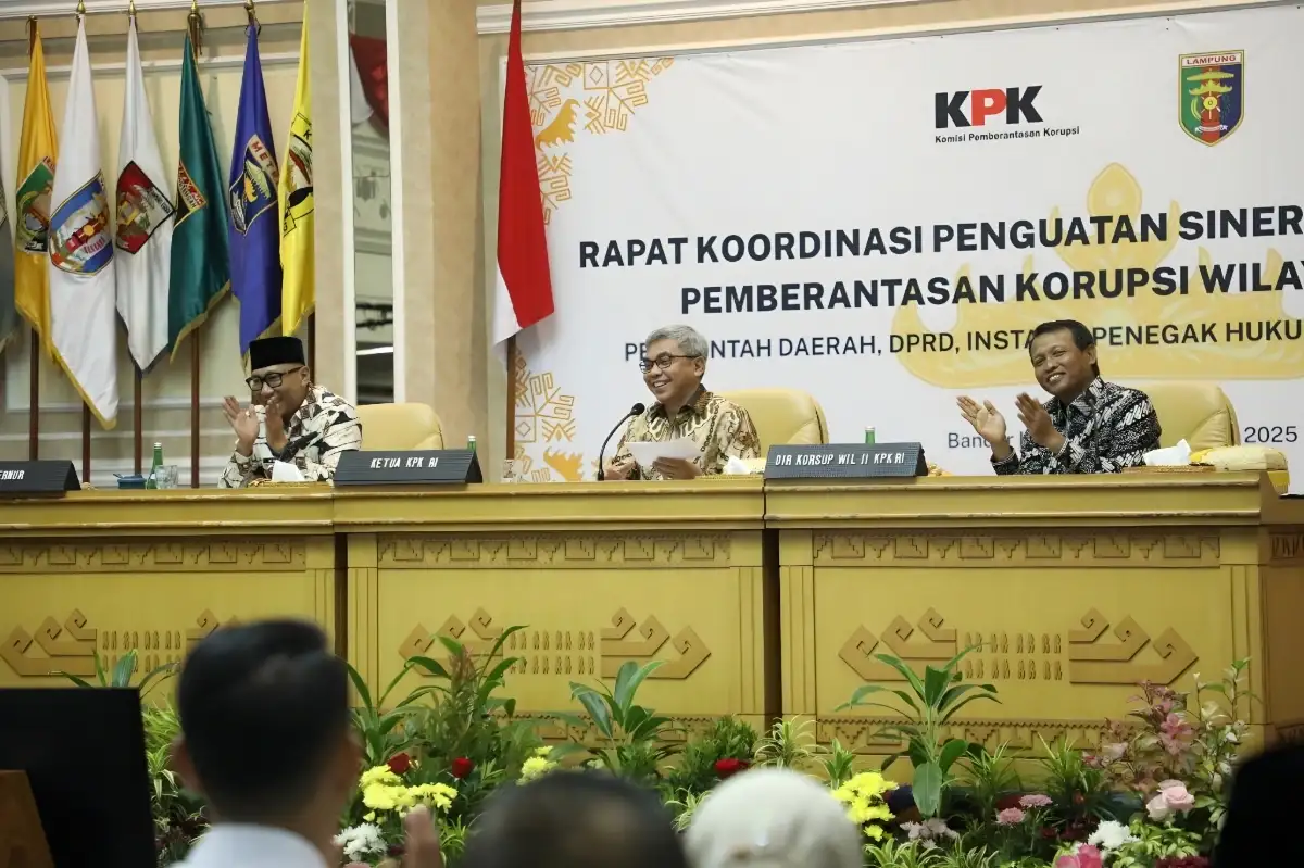 KPK RI Ajak Pemprov Lampung Perkuat Integritas Melalui Sinergi Lintas Sektor