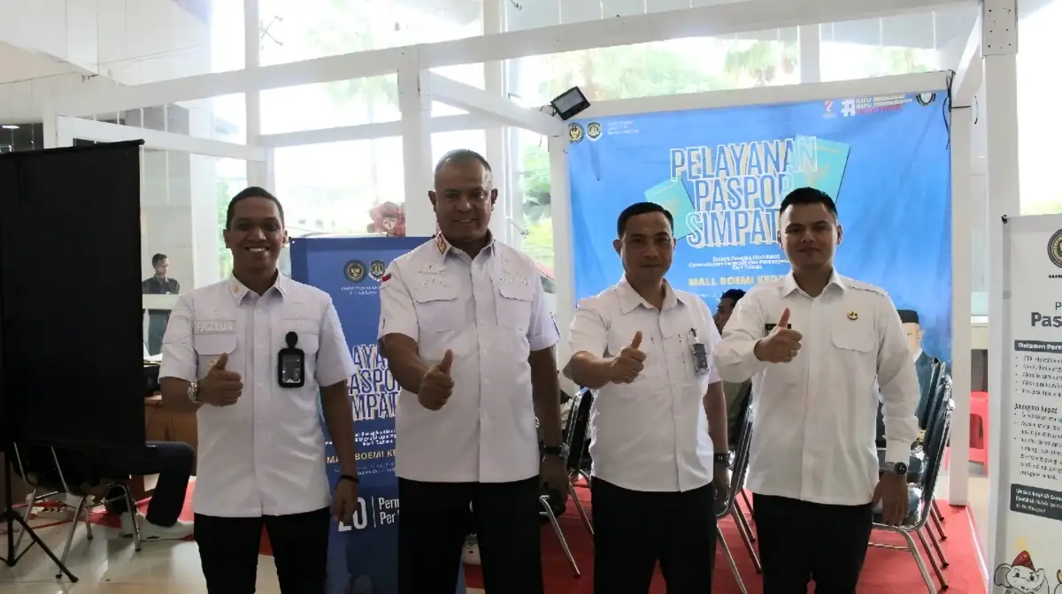 Kantor Imigrasi Bandar Lampung Hadirkan Layanan Paspor Ramah di MBK