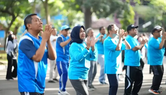 Senam Bersama Warnai Perayaan Dies Natalis ke-36 FMIPA Unila