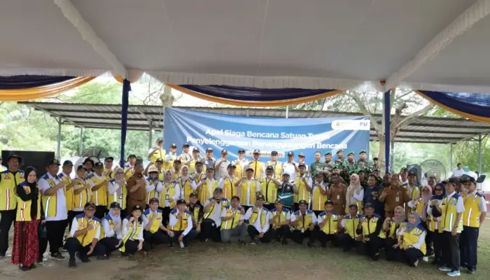 Kementerian PU Lampung Gelar Apel Siaga Bencana, Persiapkan Infrastruktur dan Alat Antisipasi Musim Hujan 2025/2026